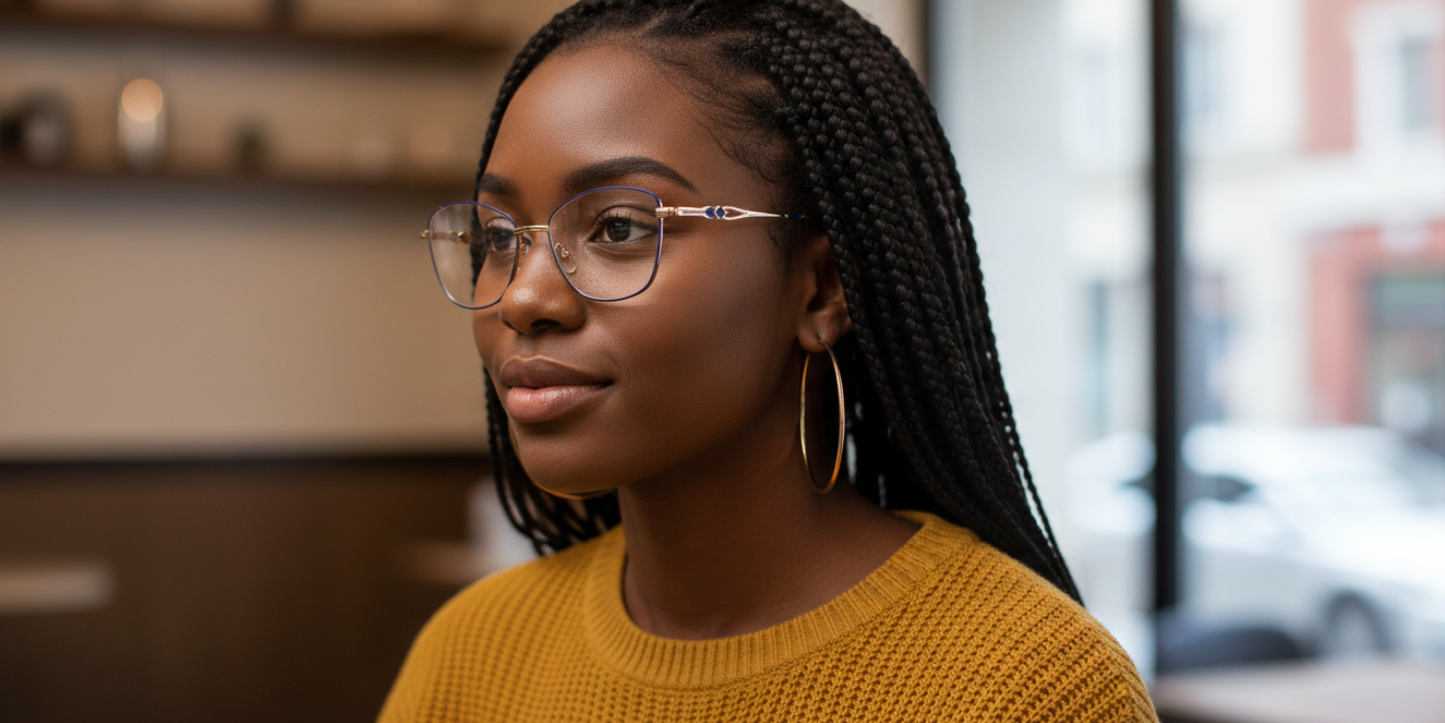 Full Rim Cat Eye Premium Eyeglasses