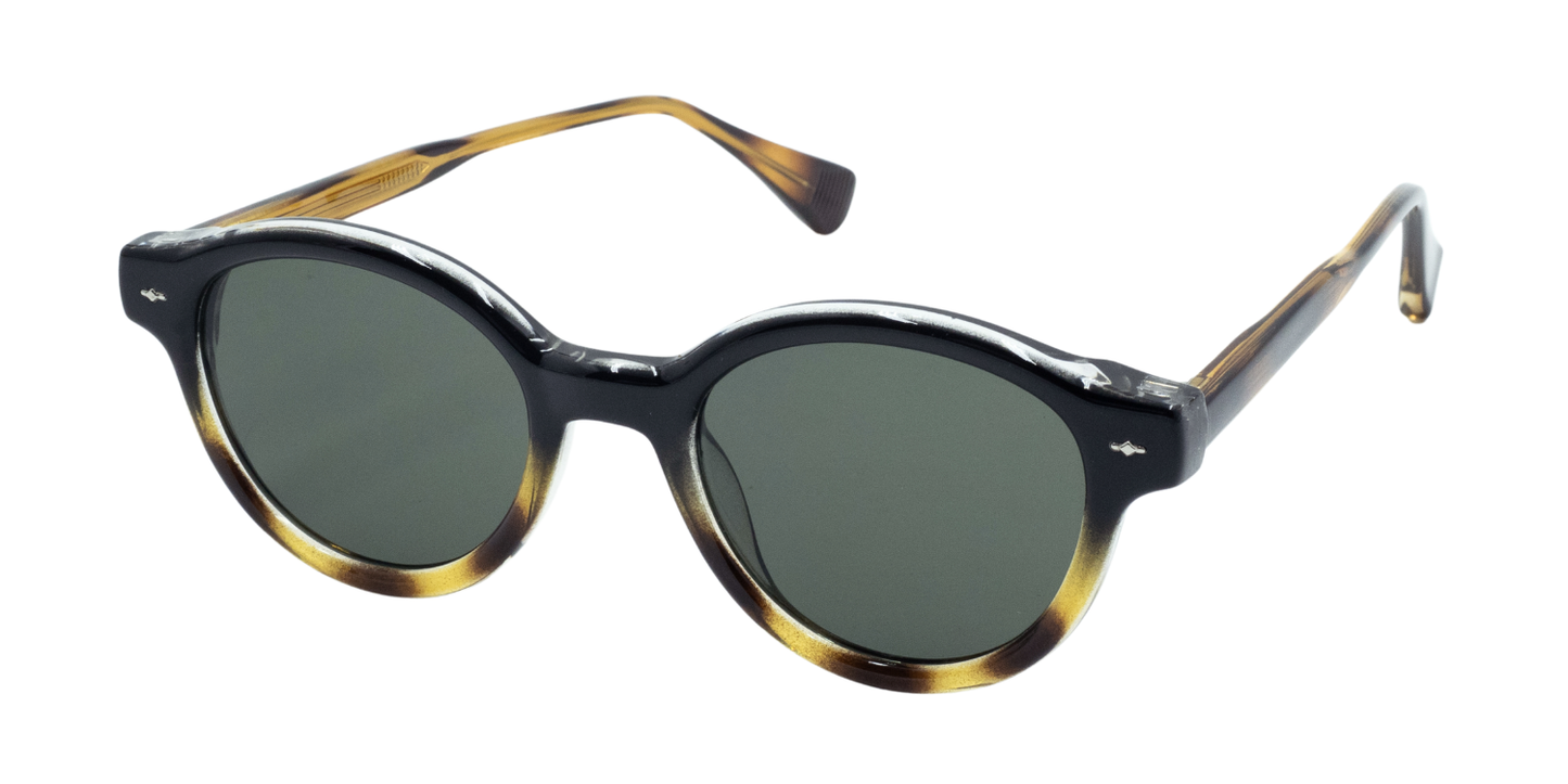 Full Rim Round Fashionista Classic Sunglasses
