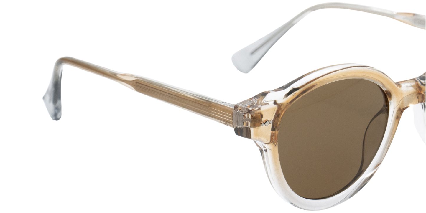 Full Rim Round Fashionista Classic Sunglasses