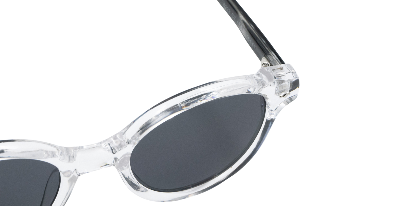 Full Rim Round Fashionista Classic Sunglasses
