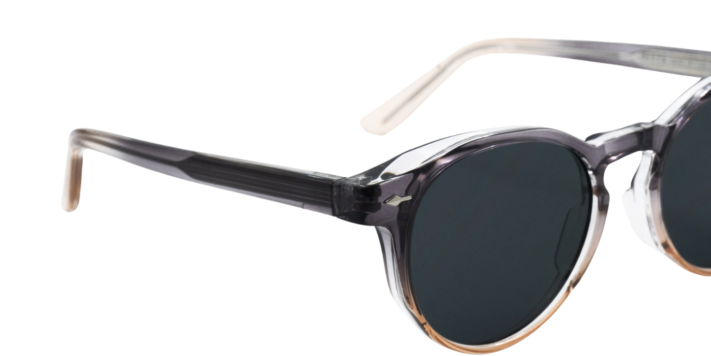 Full Rim Round Fashionista Classic Sunglasses