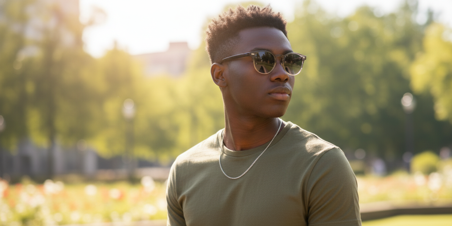 Full Rim Round Fashionista Classic Sunglasses
