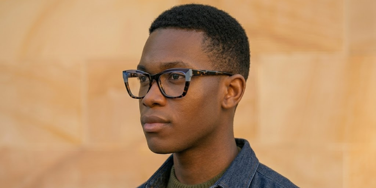 Havana Full Rim Rectangle Premium Eyeglasses