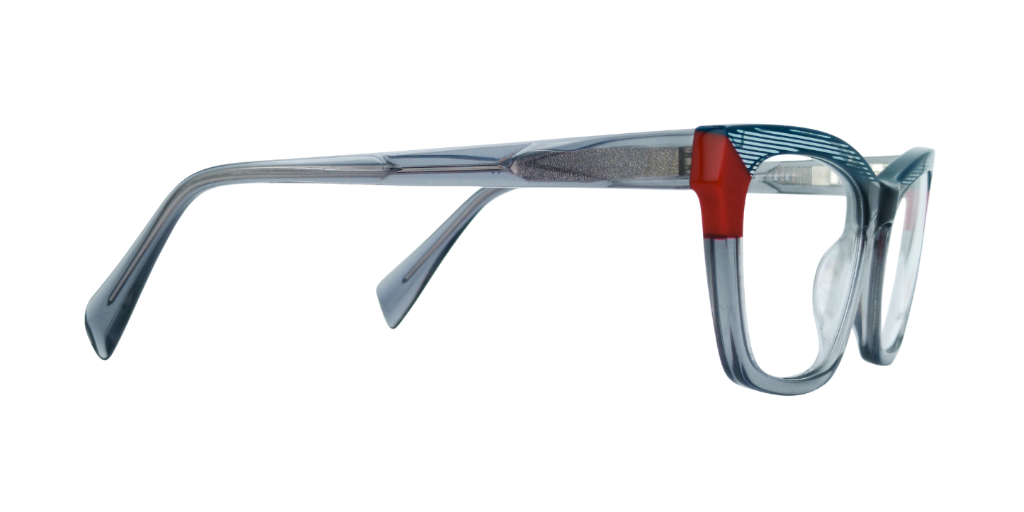 Havana Full Rim Rectangle Premium Eyeglasses